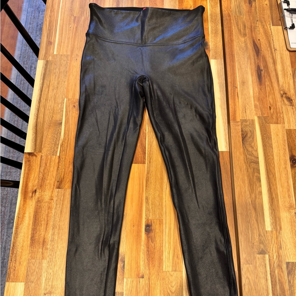 SPANX Black High-Rise Leggings
